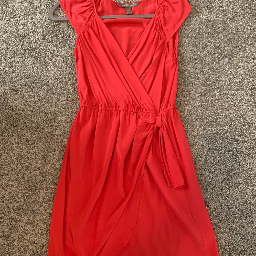 Red dress